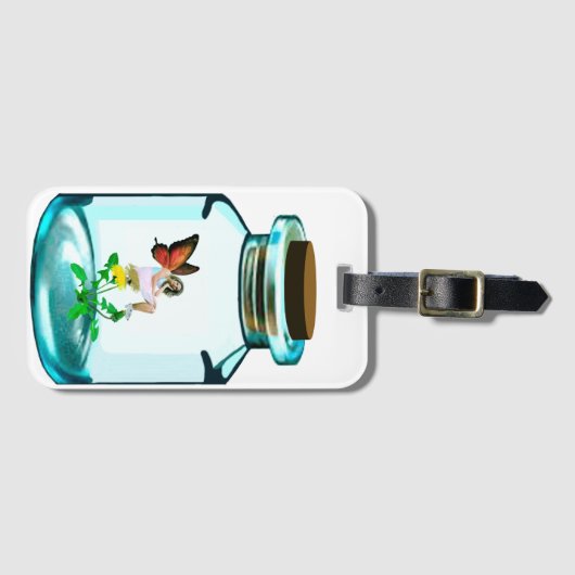 Vastgelegd Bagagelabel (Voorkant (horizontaal))