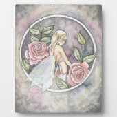 Vastgelegd Roos Zware zelfstaande Afbeelding Fotoplaat (Voorkant)