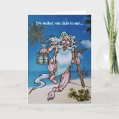 "VASTGELOPEN" 21ste VERJAARDAG Kaart (Voorkant)