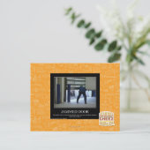 vastgelopen deur briefkaart (Staand voorkant)