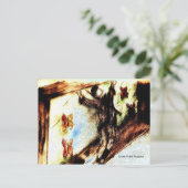 Vastgemaakt aan het bord Briefkaart (Staand voorkant)