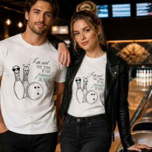 Vastgepind Leuk Bowling T-shirt
