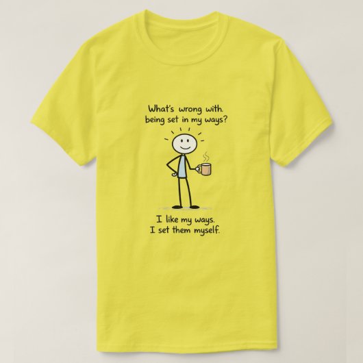 Vastgeroest (1) Mannelijk T-shirt (Design voorkant)