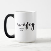 Vastgesteld jaar Gepersonaliseerd Wifey script mod Magische Mok (Links)