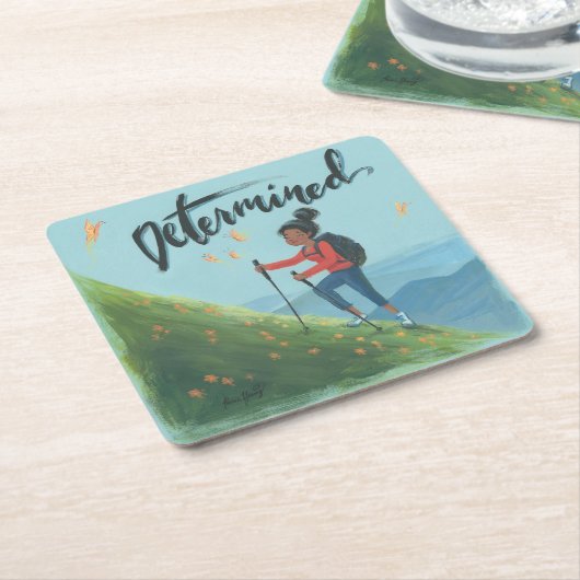 Vastgesteld! Kartonnen Onderzetters (Schuin)