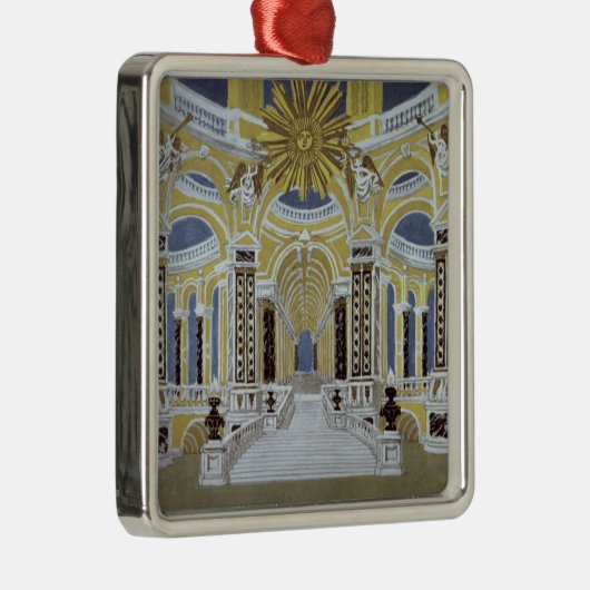 Vastgesteld ontwerp voor "de Magic Flute" Metalen Ornament (Rechts)