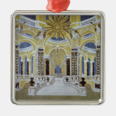 Vastgesteld ontwerp voor "de Magic Flute" Metalen Ornament (Voorkant)