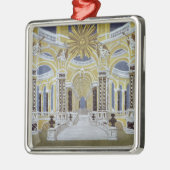 Vastgesteld ontwerp voor "de Magic Flute" Metalen Ornament (Links)