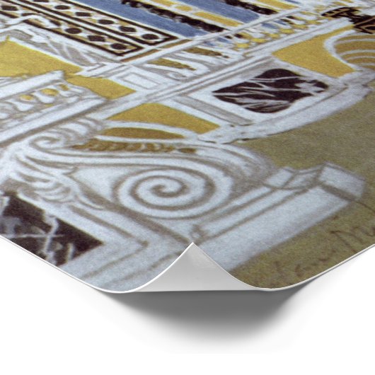 Vastgesteld ontwerp voor "de Magic Flute" Poster (Hoek)