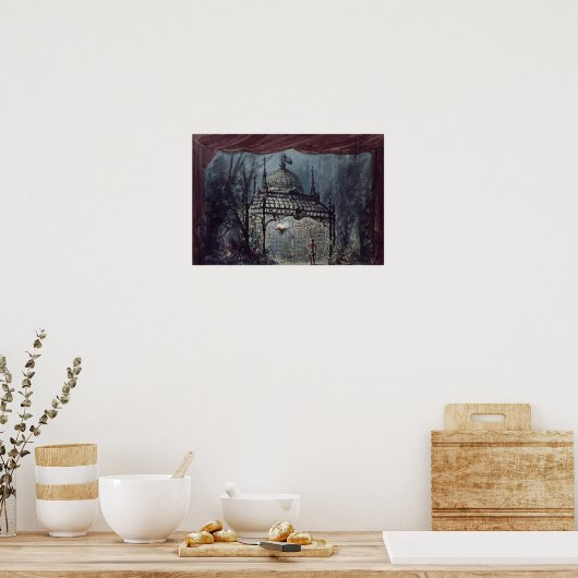 Vastgesteld ontwerp voor "de Magic Flute" Poster (Keuken)