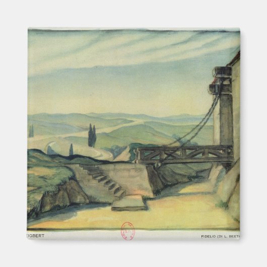 Vastgesteld ontwerp voor Wet II van de opera "Fide Magneet (Voorkant)