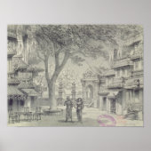 Vastgesteld Ontwerp voor Wet II van de opera "Lakm Poster (Voorkant)