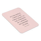 Vastgestelde weduwen van de Vrouw citeert Roze Zwa Magneet (Rechterzijde)