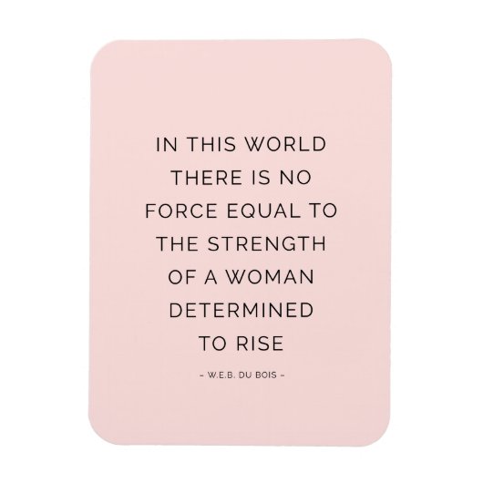 Vastgestelde weduwen van de Vrouw citeert Roze Zwa Magneet (Verticaal)