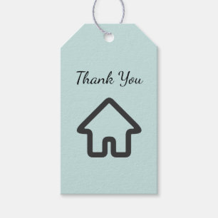  Vastgoed Architectuur Huis Icoon Dank U Cadeaulabel