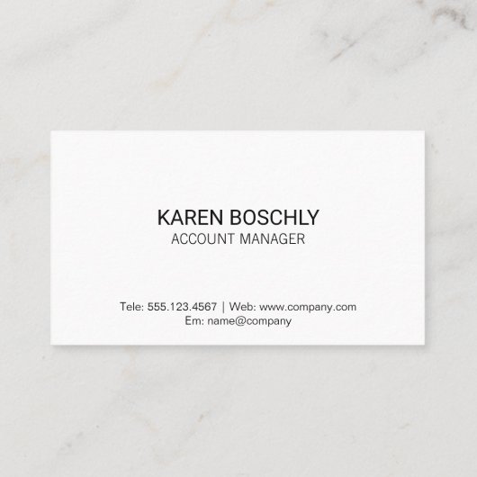 Vastgoed | Bedrijfsmatig | Investeringen | Makelaa Visitekaartje (Achterkant)