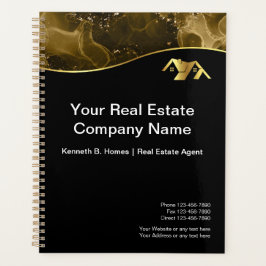 Vastgoed. Bouw. Zwart Goud Planner
