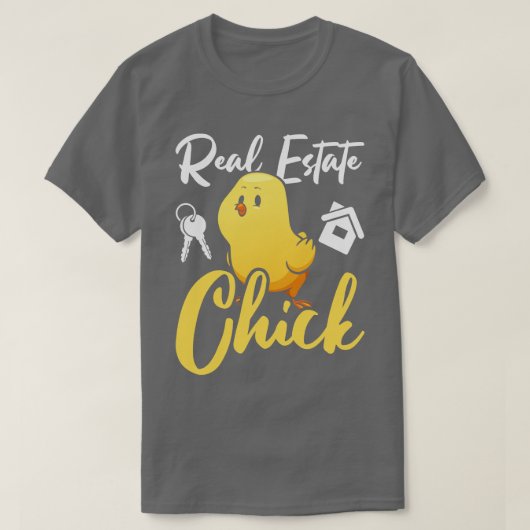 Vastgoed Chick Grappige Realtor T-shirt (Design voorkant)