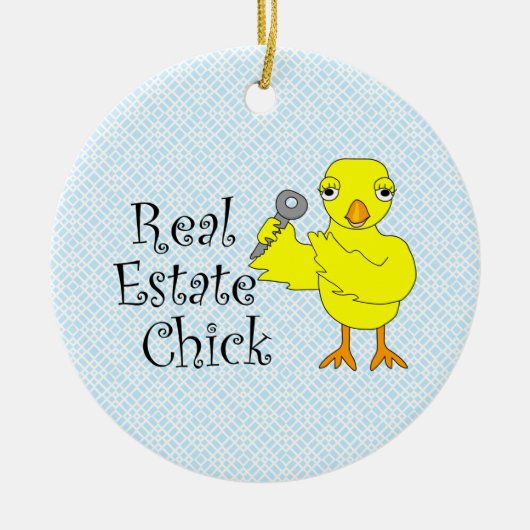 Vastgoed Chick Ornament (Voorkant)