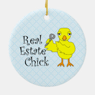 Vastgoed Chick Ornament