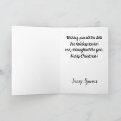 Vastgoed Corporate Christmas Kaart (Binnen)