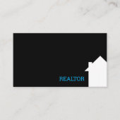 Vastgoed Eenvoudig Huis Logo Modern Visitekaartje (Voorkant)