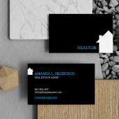 Vastgoed Eenvoudig Huis Logo Modern Visitekaartje