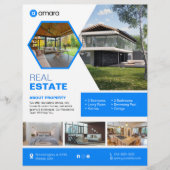 Vastgoed Eigenschappen Custom Flyer (Voorkant)