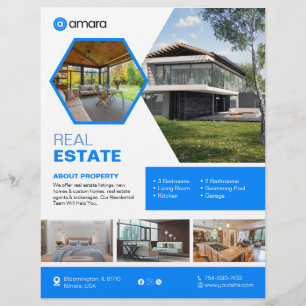 Vastgoed Eigenschappen Custom Flyer