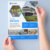 Vastgoed Eigenschappen Custom Flyer (Hand)