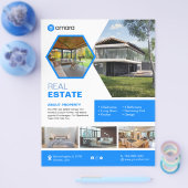 Vastgoed Eigenschappen Custom Flyer (Enkel)