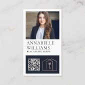 Vastgoed Foto Professioneel Elegant Visitekaartje (Voorkant)