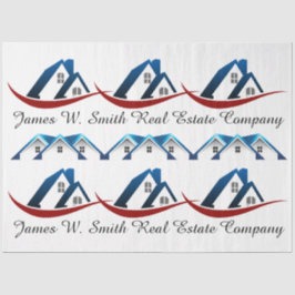 Vastgoed Gepersonaliseerd Gift Wrap Tissue Tissuepapier