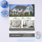 Vastgoed Huis te koop Flyer (Enkel)