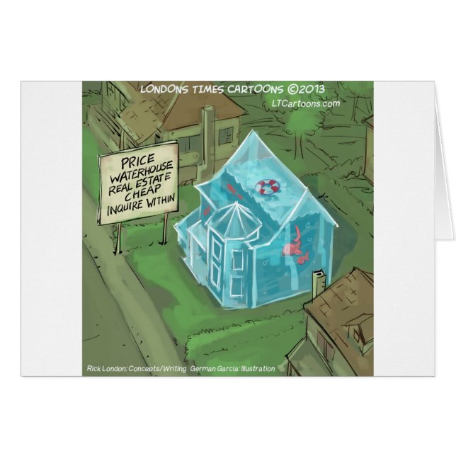 Vastgoed Huizen Verkoop Nachtmerrie Grappig (Voorkant Horizontaal)
