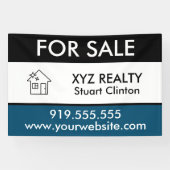 Vastgoed Logo Vastgoed Marketing Custom Outdoor Spandoek (Horizontaal)