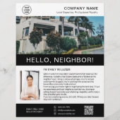 Vastgoed Makelaar Broker Marketing Flyer (Voorkant)