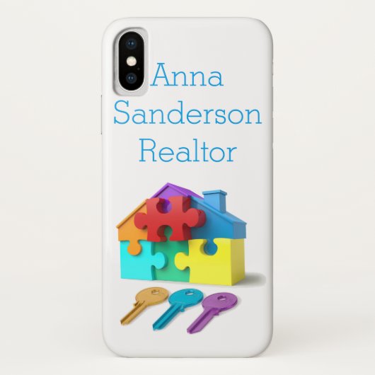 Vastgoed, makelaar, vastgoed makelaar, Nieuw huis Case-Mate iPhone Case (Achterkant)