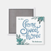 Vastgoed Marketing Huis Sweet Home Dank u Magneet (Voorkant / Achterkant)