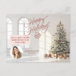Vastgoed Marketing Kerstvakantie Briefkaart
