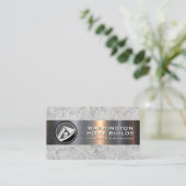 Vastgoed | Metaalbeton Visitekaartje (Staand voorkant)