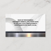 Vastgoed Metallic Trim | Professioneel Visitekaartje (Achterkant)