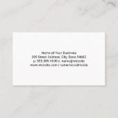 Vastgoed Modern Stijlvol Logo Visitekaartje (Achterkant)