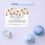 vastgoed Najaar verwijzingen Aankondiging Flyer (Enkel)