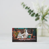 Vastgoed op de referentiekaart van de omheining visitekaartje (Staand voorkant)