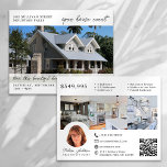 Vastgoed Open Huis nodigt foto's QR Code uit Flyer<br><div class="desc">Nodig potentiële kopers uit voor uw Open House evenement met deze professionele flyer</div>