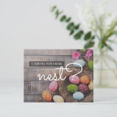 Vastgoed Realtor Paaslente Briefkaart (Staand voorkant)