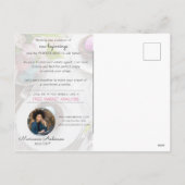 Vastgoed Realtor Paaslente Briefkaart (Achterkant)