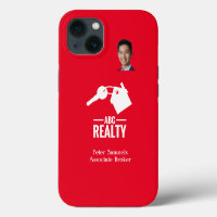 Vastgoed Rood Merk iPhone 13 Case-Mate
