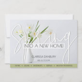 Vastgoed Spring Farming Realtor Briefkaart (Voorkant)